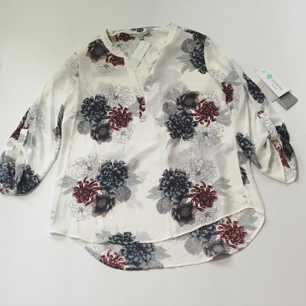 Stitch Fix Daniel Rainn Koda Split Neck Blouse